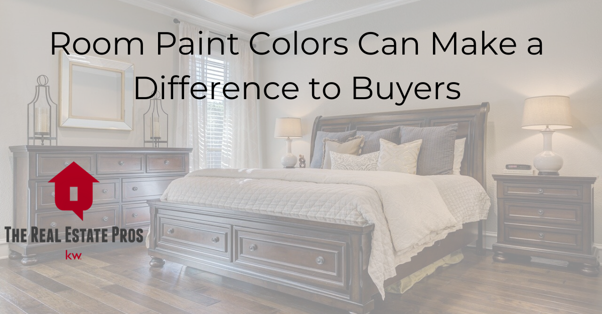 Room Paint Colors CAN Make a Difference for Buyers
