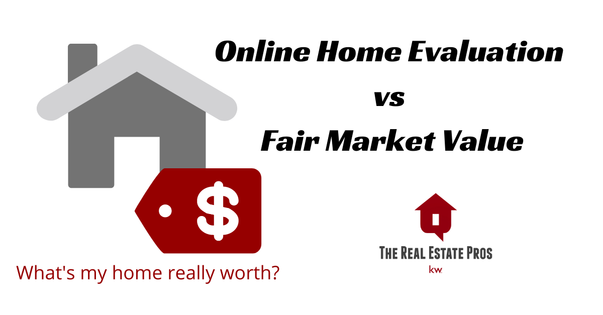 Online Home Valuation vs Fair Market Value